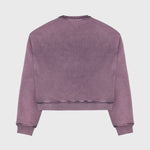 Distorted Stars Sweatshirt Layup in Pink und von hinten