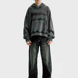 Caged Order Hoodie 'Washed Grey'