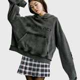 Caged Order Hoodie 'Washed Grey'