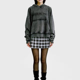 Caged Order Hoodie 'Washed Grey'